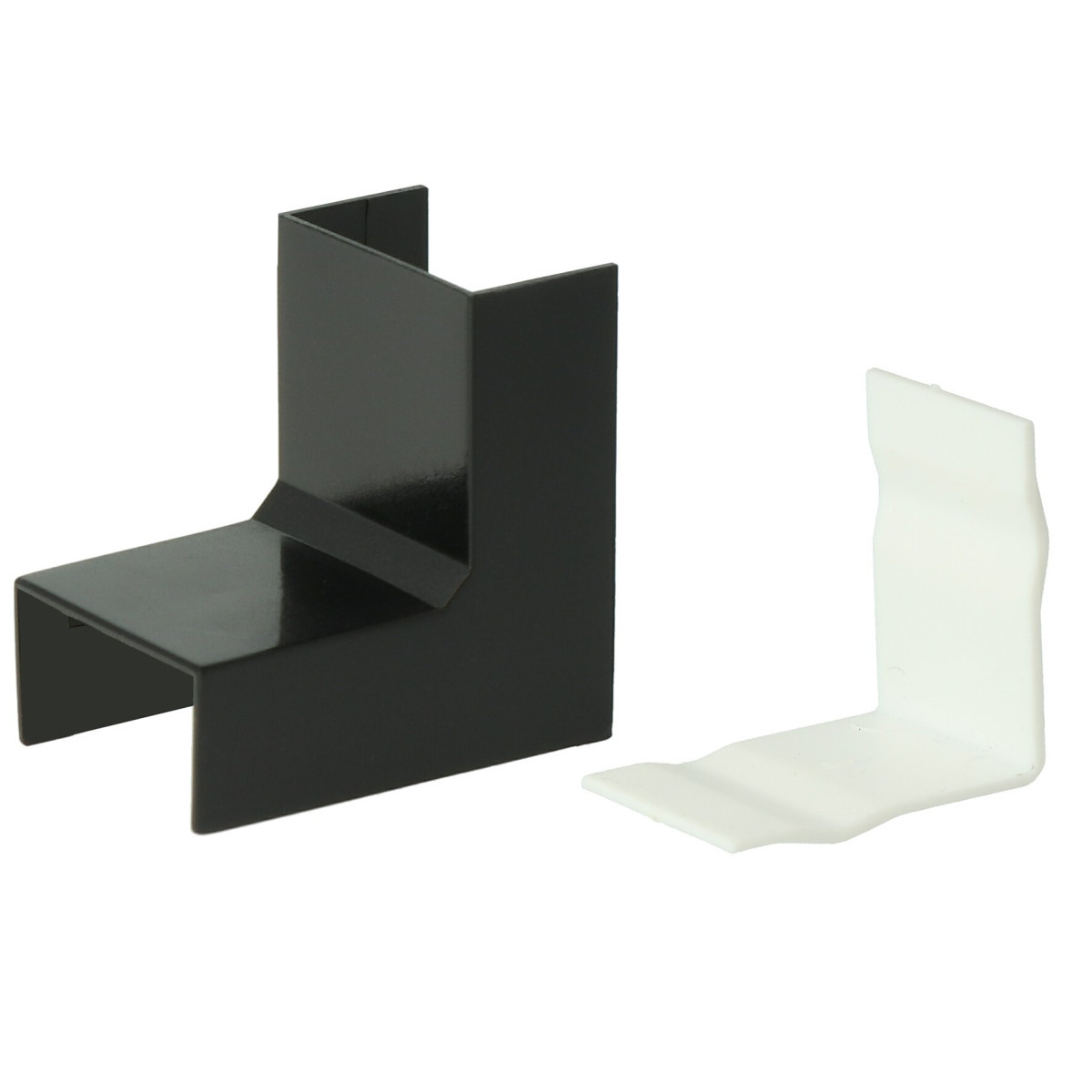 Attema K25/P25-plattebuis Ie 25 binnenhoekstuk zwart (ral 9005)