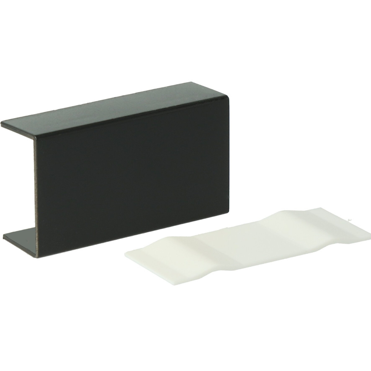Attema K25/P25-plattebuis KG 25 koppelstuk zwart (ral 9005)