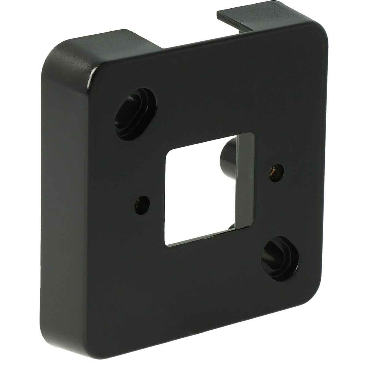 Attema K25/P25-plattebuis Me25 Montageplaat zwart (ral 9005)