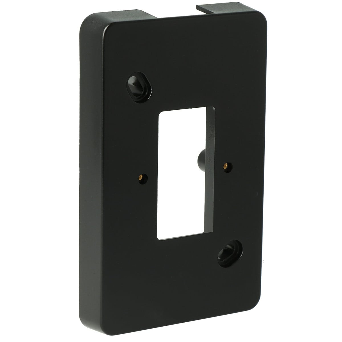 Attema K25/P25-plattebuis MZ25 Montageplaat zwart (ral 9005)