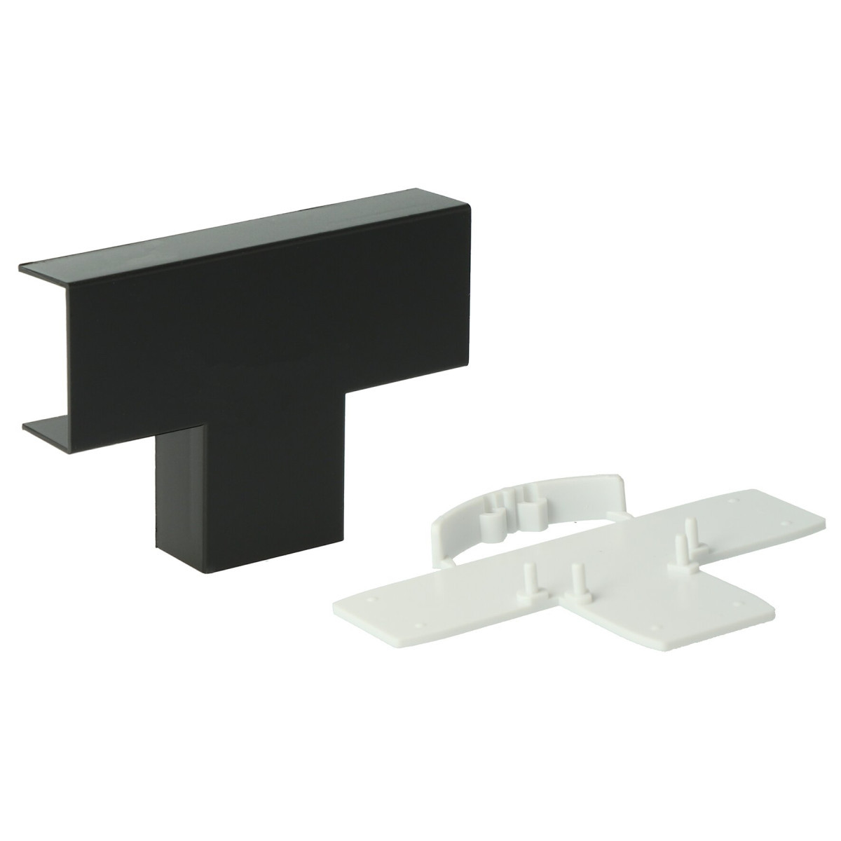 Attema K25/P25-plattebuis T25 T-stuk zwart