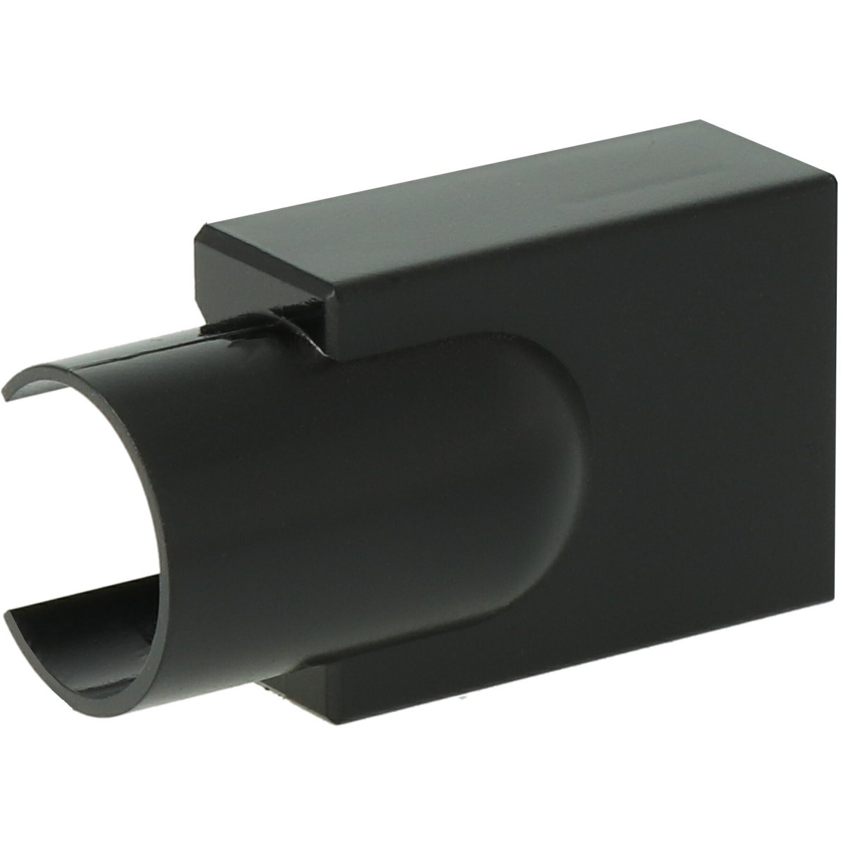 Attema K25/P25-plattebuis VM25 Verloopmof 16 MM zwart (ral 9005)