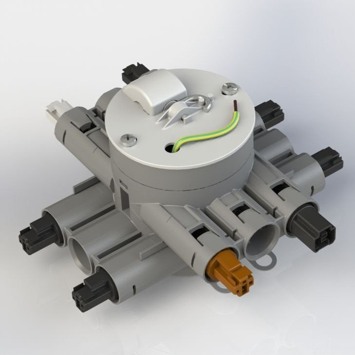 Attema Stekerbare centraaldoos serieschakeling