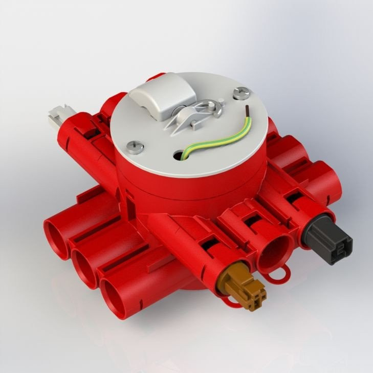 Attema Stekerbare centraaldoos serieschakeling