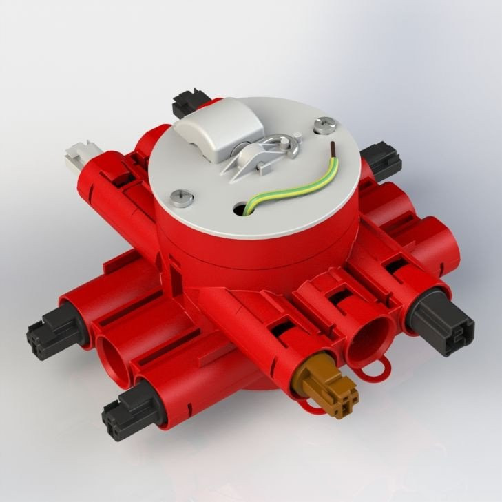 Attema Stekerbare centraaldoos serieschakeling