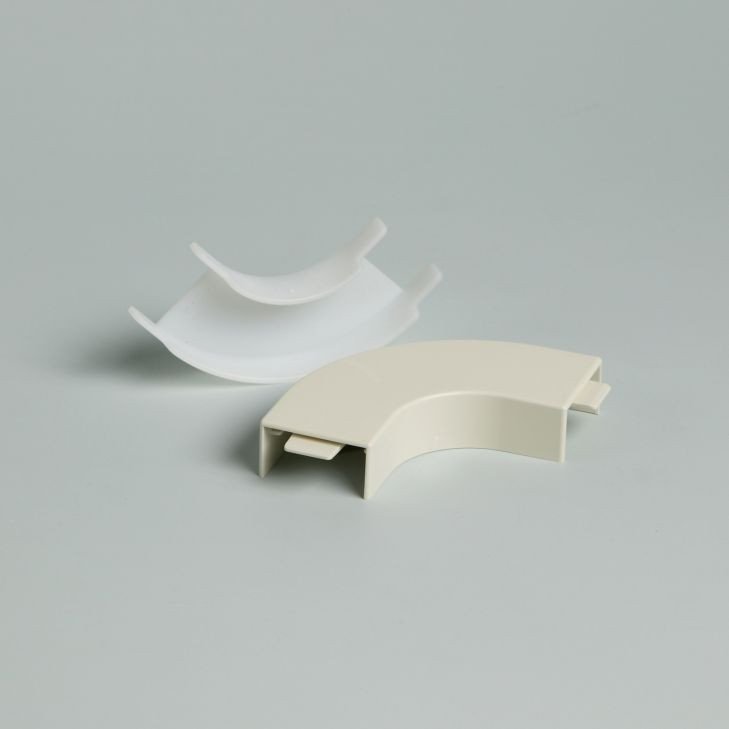 Attema Vlak hoekstuk F25FW crème (ral 1013) LSZH