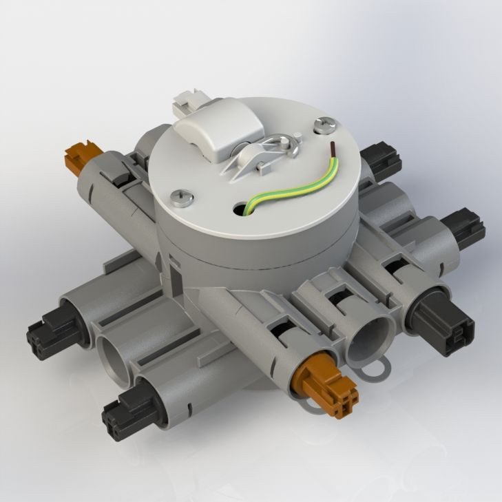 Attema Installeren 2.0 CHS75-2e4 stekerbare centraaldoos 2X enkelpolige schakeling