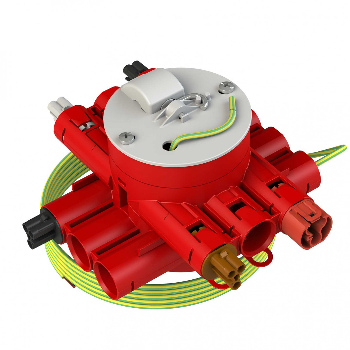 Attema Installeren 2.0 CW75-Sa2-BW stekerbare centraaldoos