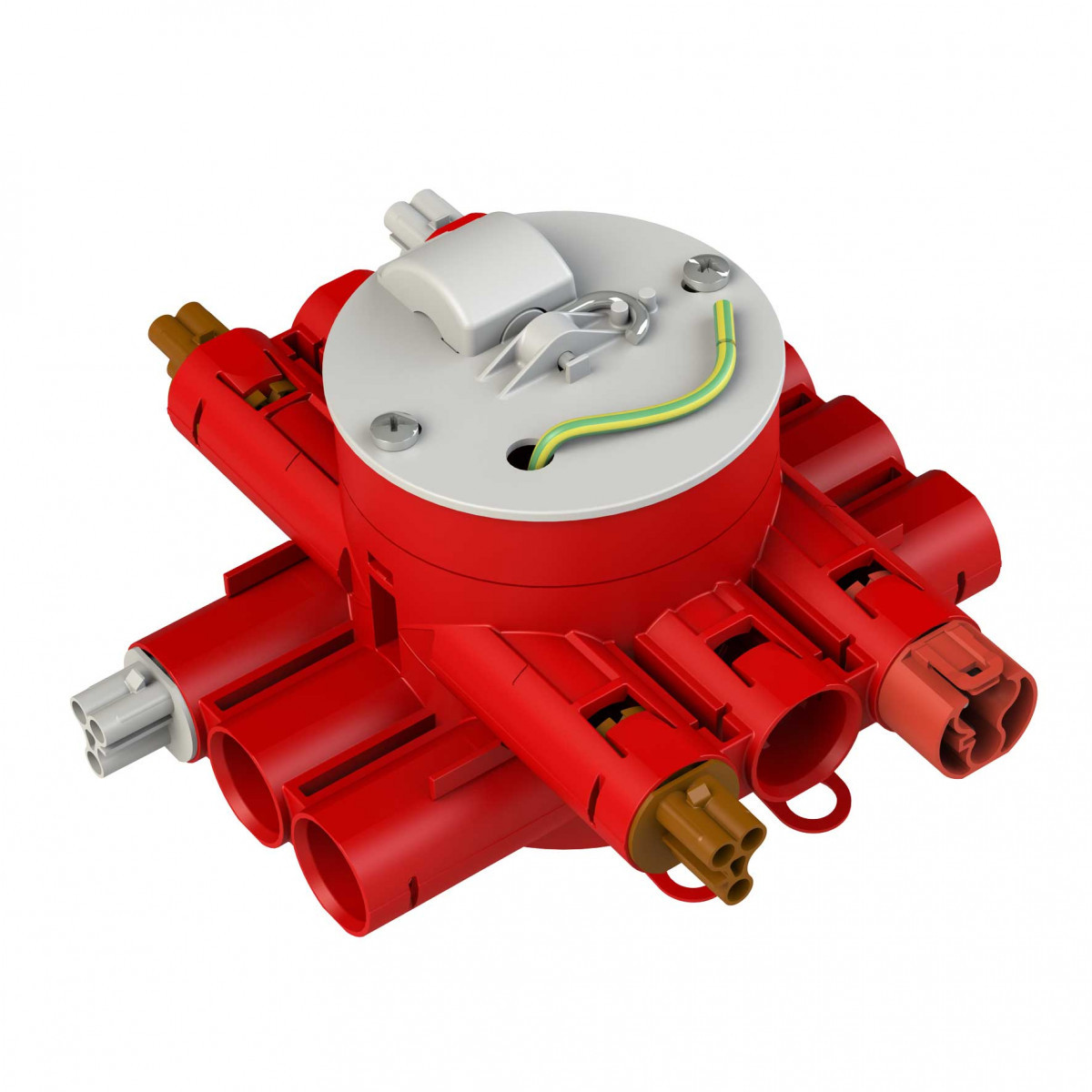 Attema Installeren 2.0 CW75-WD0-BW stekerbare centraaldoos