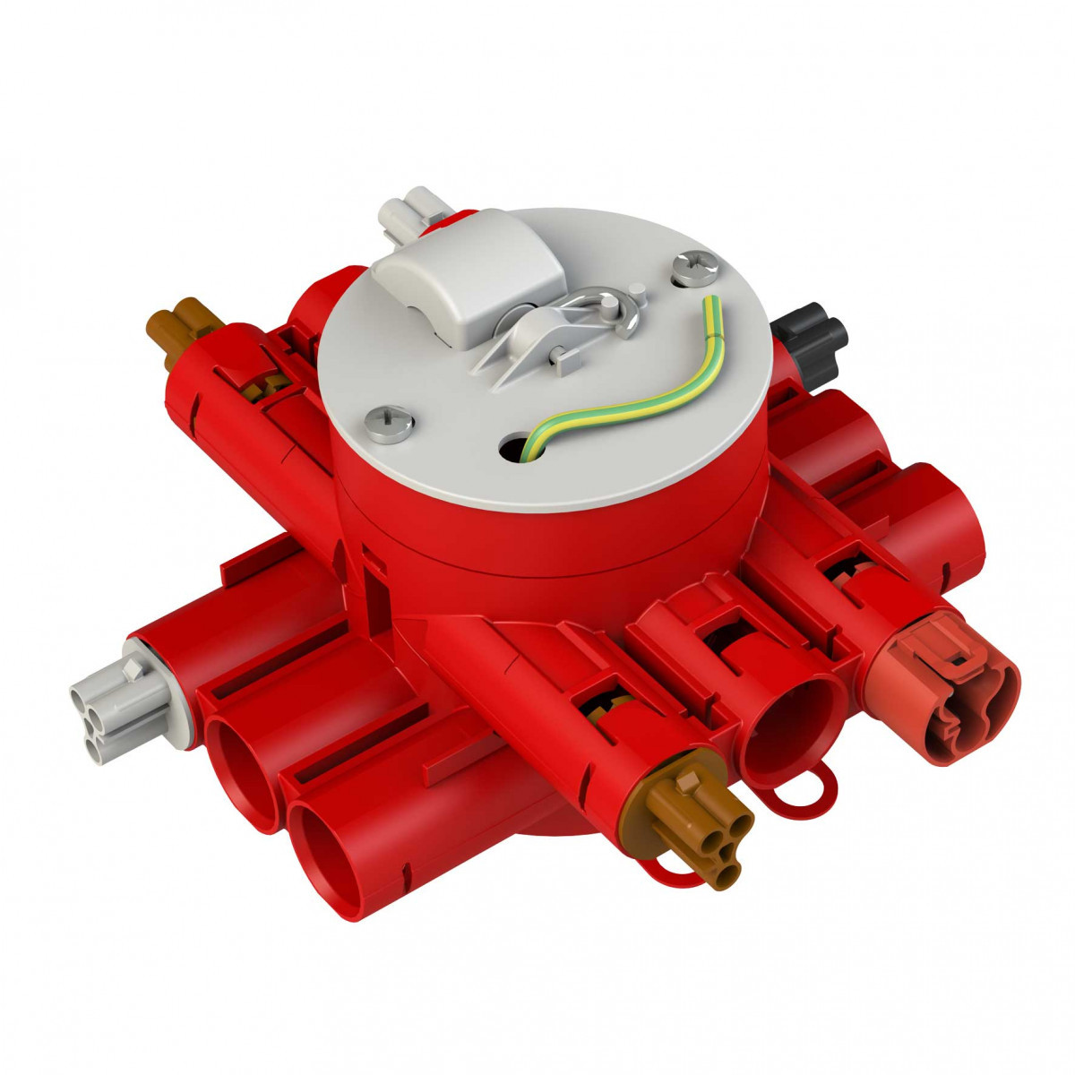 Attema Installeren 2.0 CW75-WD1-BW stekerbare centraaldoos