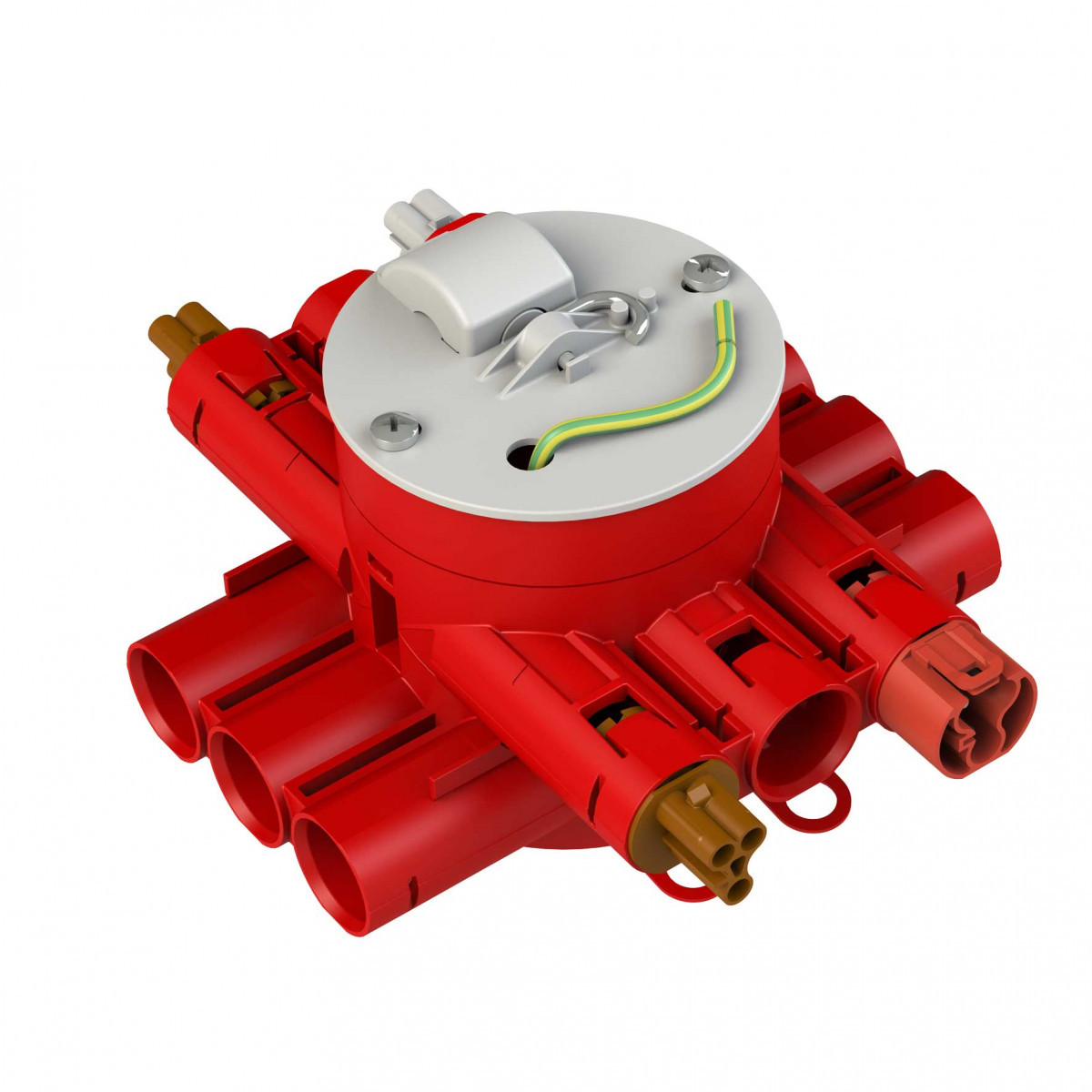 Attema Installeren 2.0 CW75-WT0-BW stekerbare centraaldoos