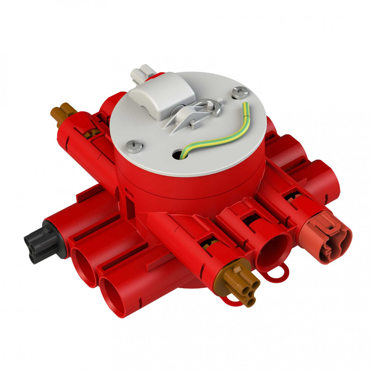 Attema Installeren 2.0 CW75-WT1-BW stekerbare centraaldoos