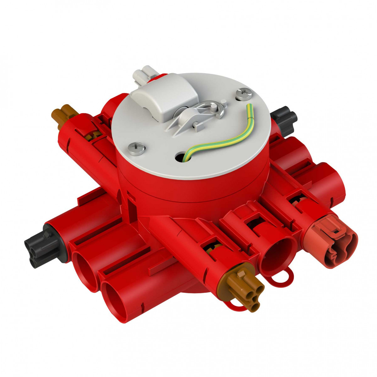 Attema Installeren 2.0 CW75-WT2-BW stekerbare centraaldoos