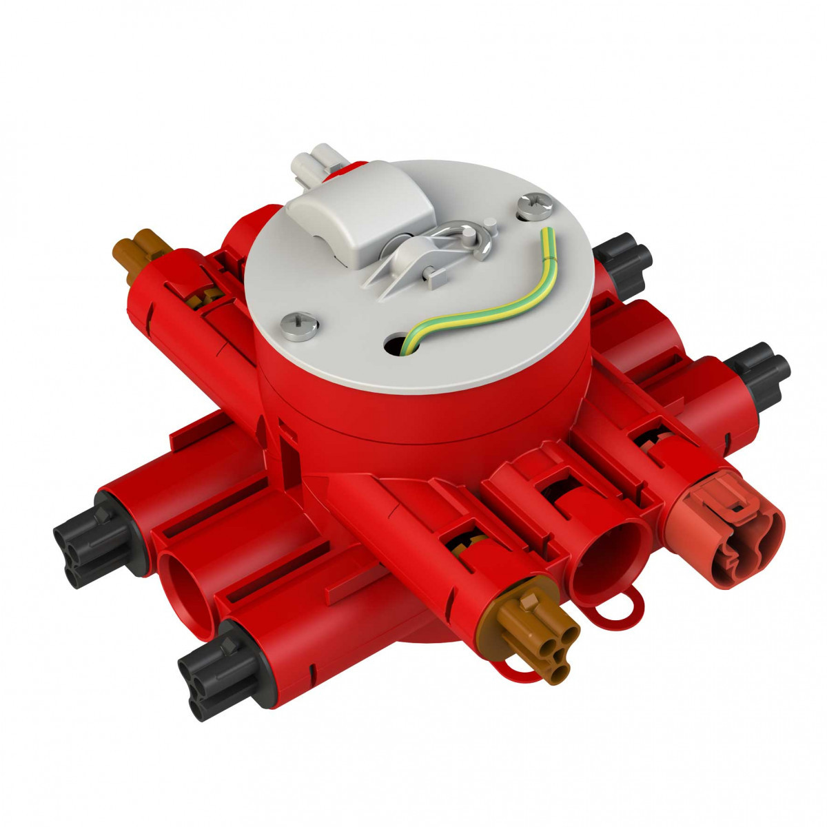 Attema Installeren 2.0 CW75-WT4-BW stekerbare centraaldoos