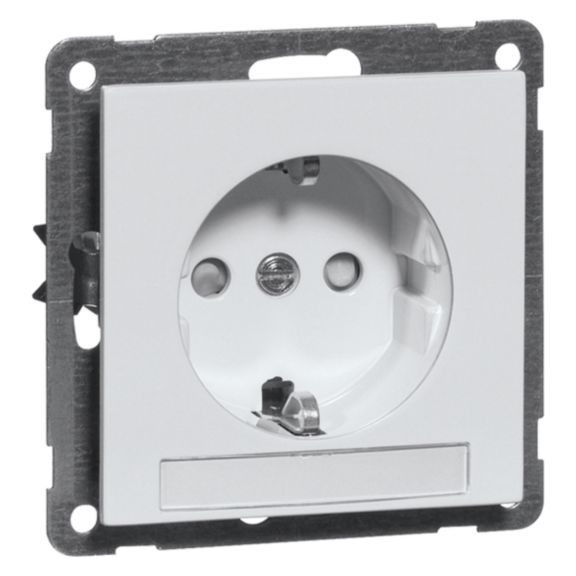 Aura Contactdoos schuko met stekker of schroefklemmen 2-polig met verb