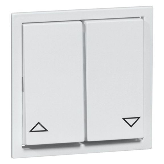 Aura Tuimelschakelaar, antraciet, symbool auf