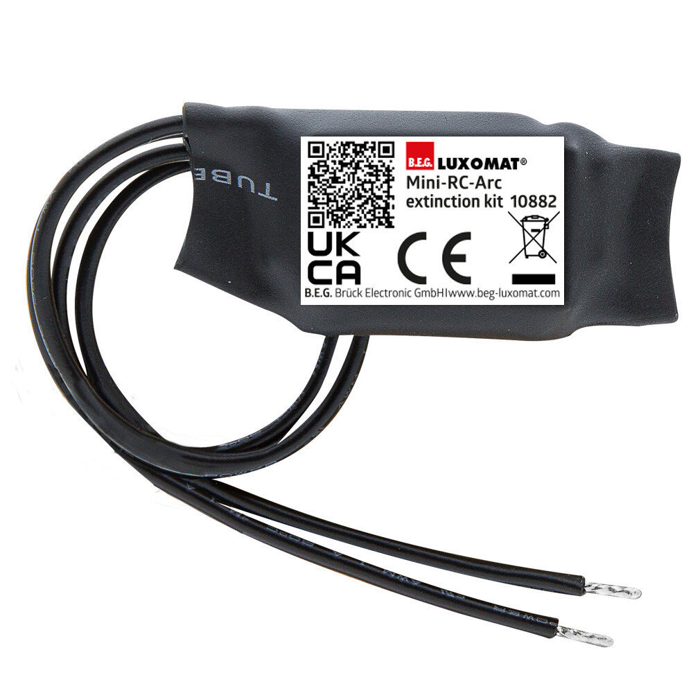 B.E.G. Accessoires, sokkel, filter Toebehoren Mini RC-filter zwart