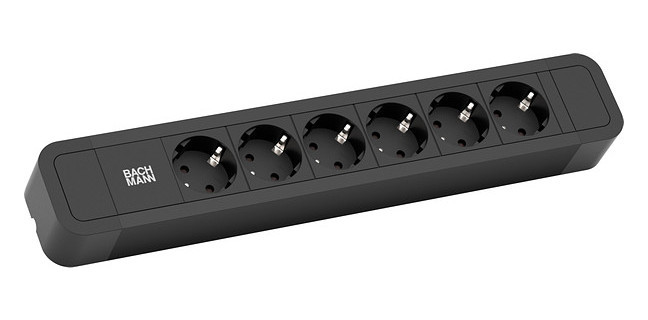 Bachmann Contactblokken Primo 2 - 6X 230V ra - 2M ra - zwart