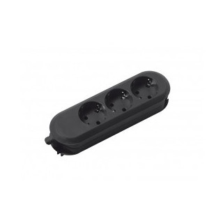 Bachmann Contactblokken Smart - 3X 230V ra - zonder snoer - zwart
