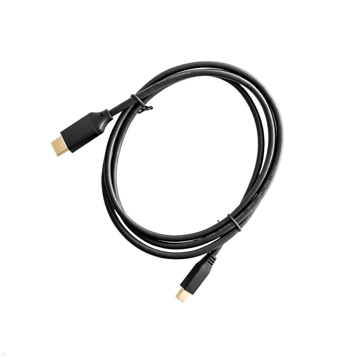 Bachmann Smart Office Koppelsnoer - mini display port / hdmi - 1,5M - zwart