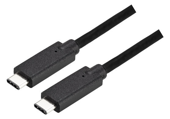 Bachmann Smart Office Koppelsnoer - usb C/usb C - 1M - zwart