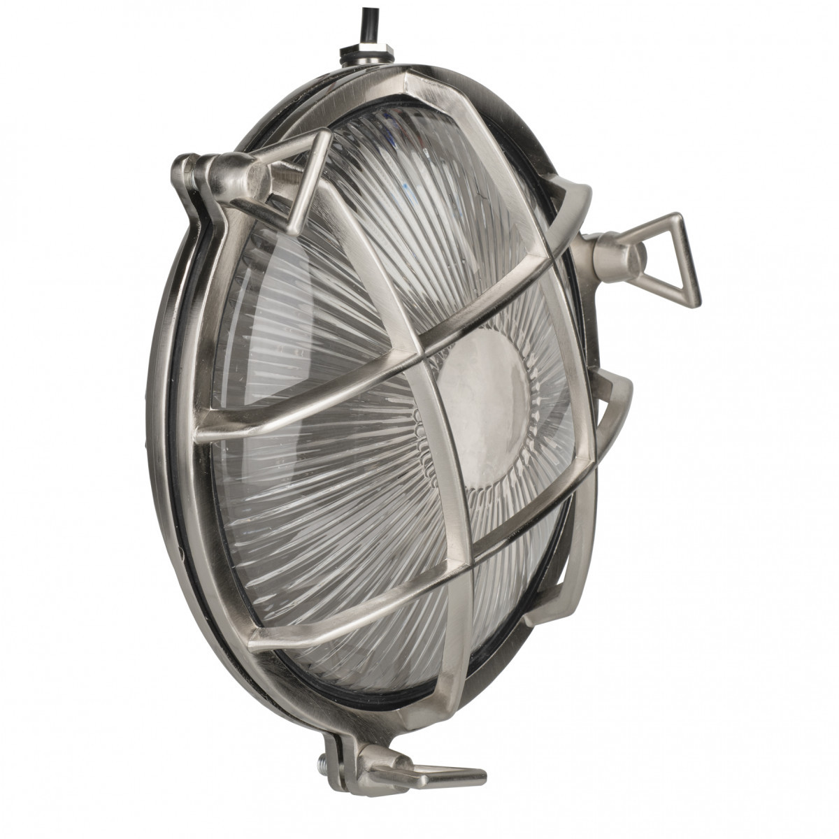 Bailey BaiLum wall outdoor Bulkhead Ahoi e27 alu nickel rond ip64