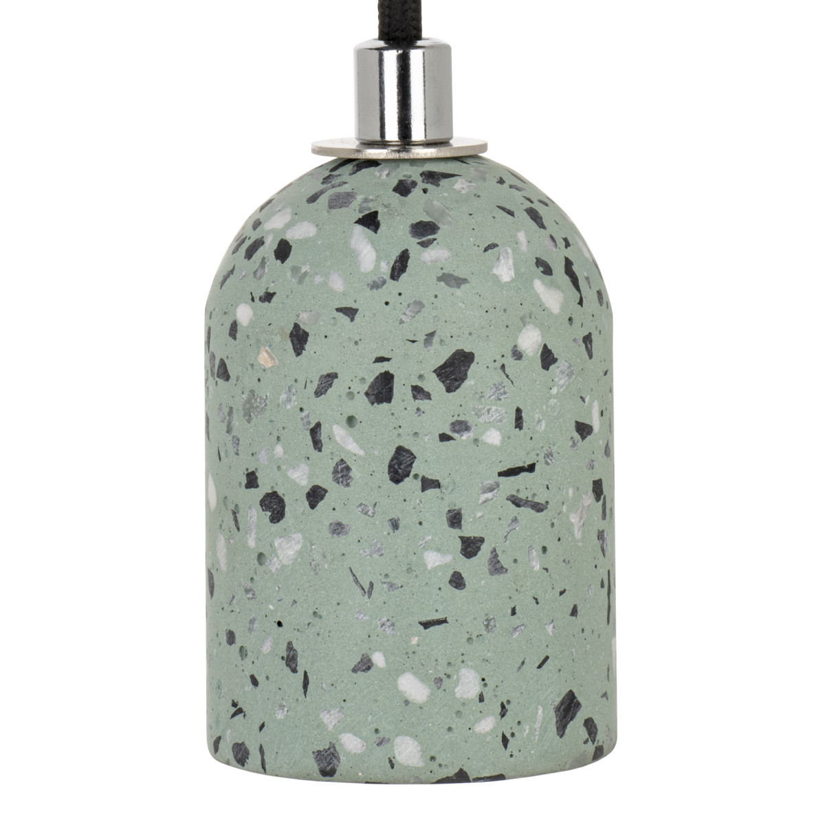 Bailey BaiLum E27 Pendelarmatuur E27 terrazzo groen 1.5M 2C zwart