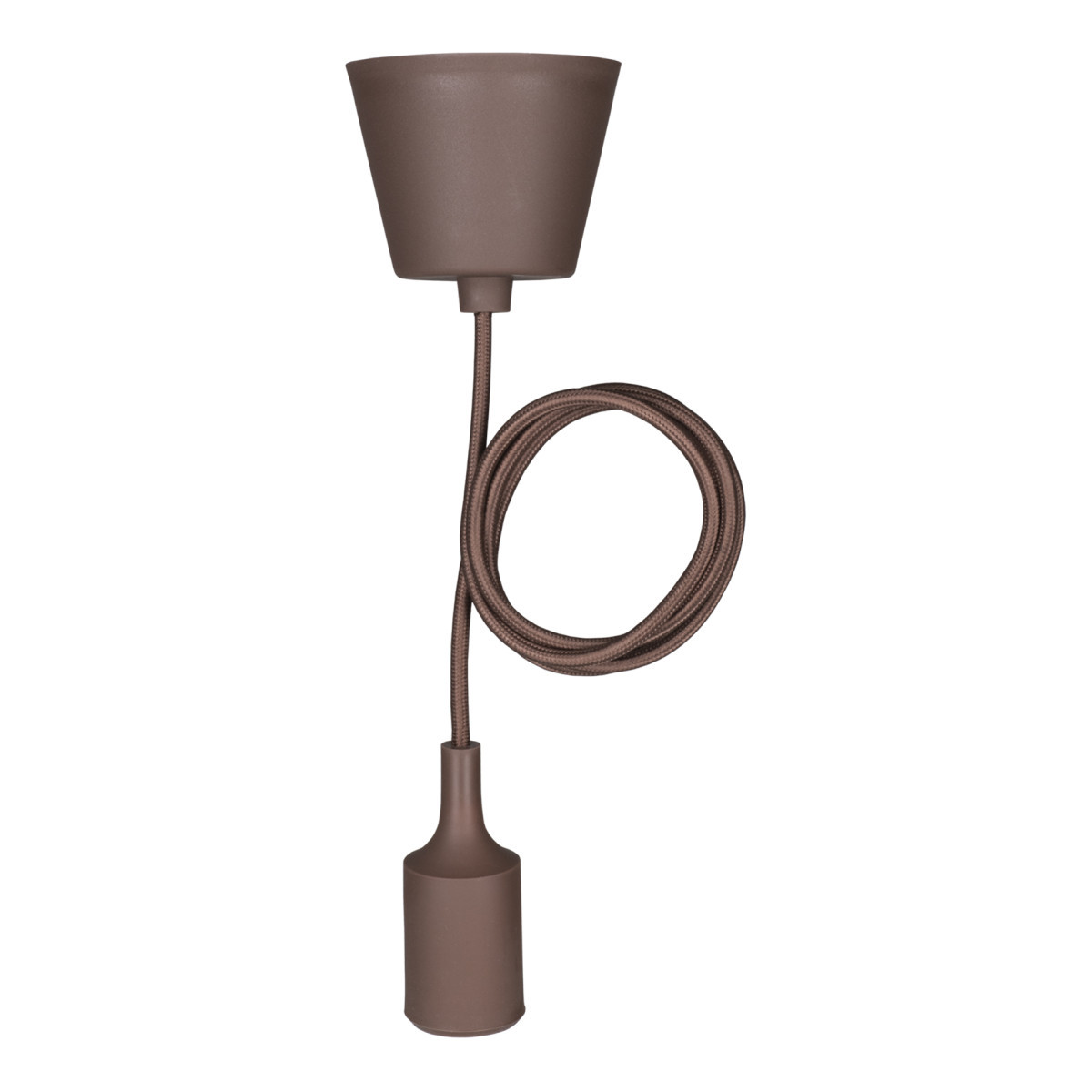 Bailey BaiLum E27 Silicone Pendelarmatuur e27 bruin 1.5M