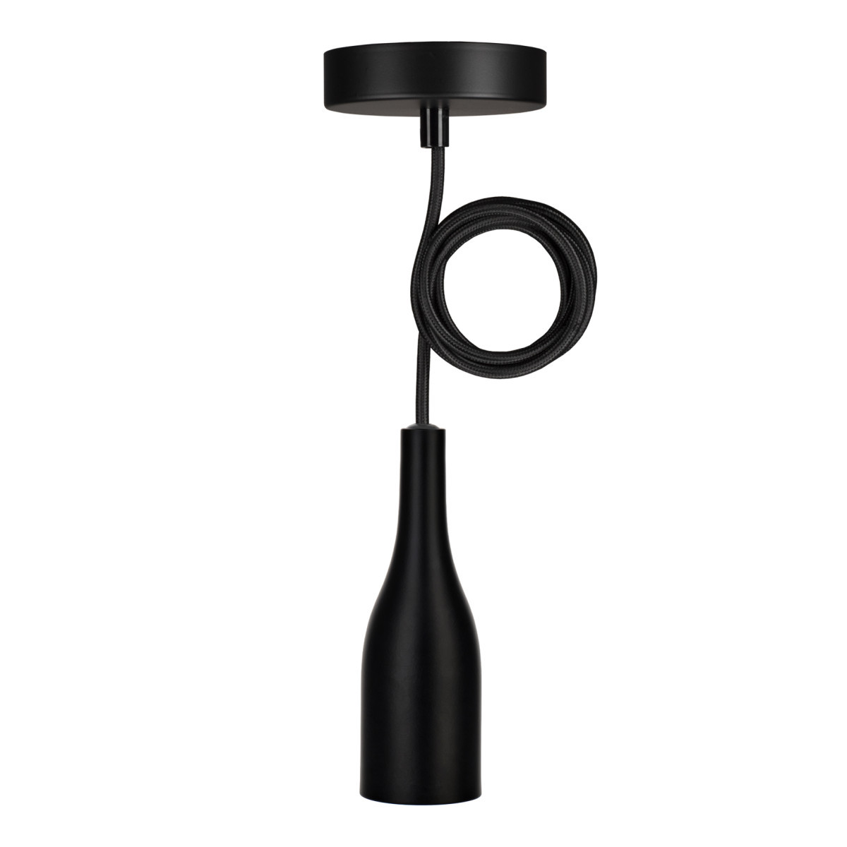 Bailey BaiLum pendant Pendelarmatuur Bali e27 zwart 50MM 1.5M 2C zwart