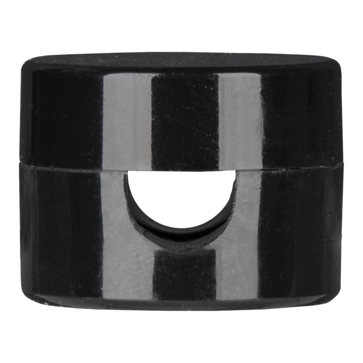 Bailey Ceiling cup Wand Trekontlaster rond plastic zwart