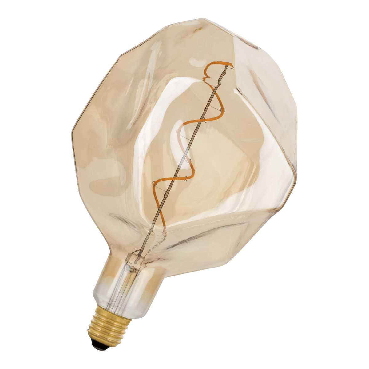 Bailey Designs by Bailey lights Led Rock e27 dim 4W (20W) 190LM 919 goud