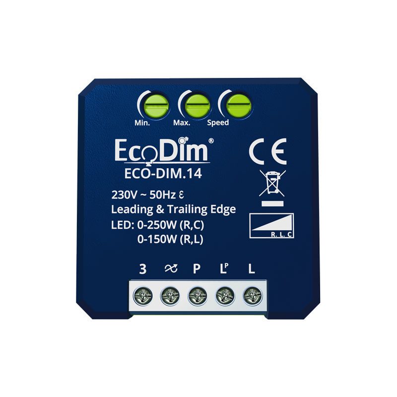 Bailey Ecodim led dimmer module inbouwinstallatie 300W 250W 145737