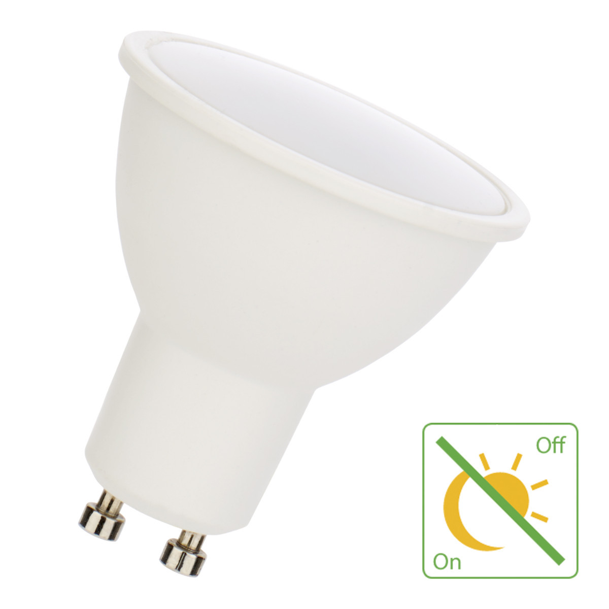 Bailey Ecoplus LED spot Led Par16 dag/nacht sensor gu10 4.5W (50W) 300LM 827 110°
