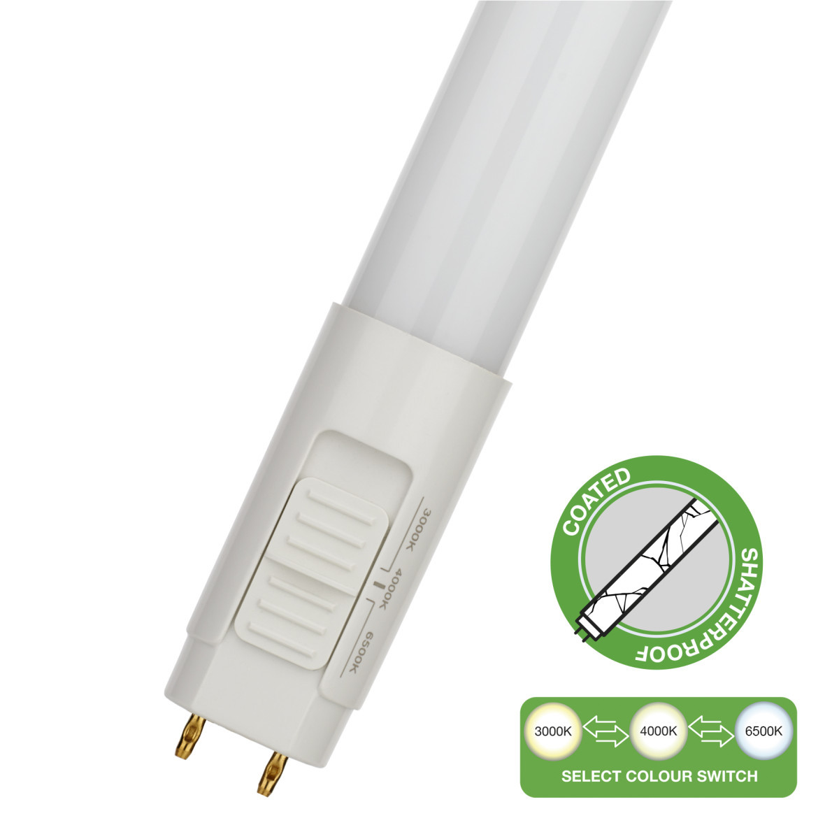 Bailey Ecoplus LED tube switch Led T8 switch breukbestendig 1500 G13 22W (58W) 2420LM em+ac