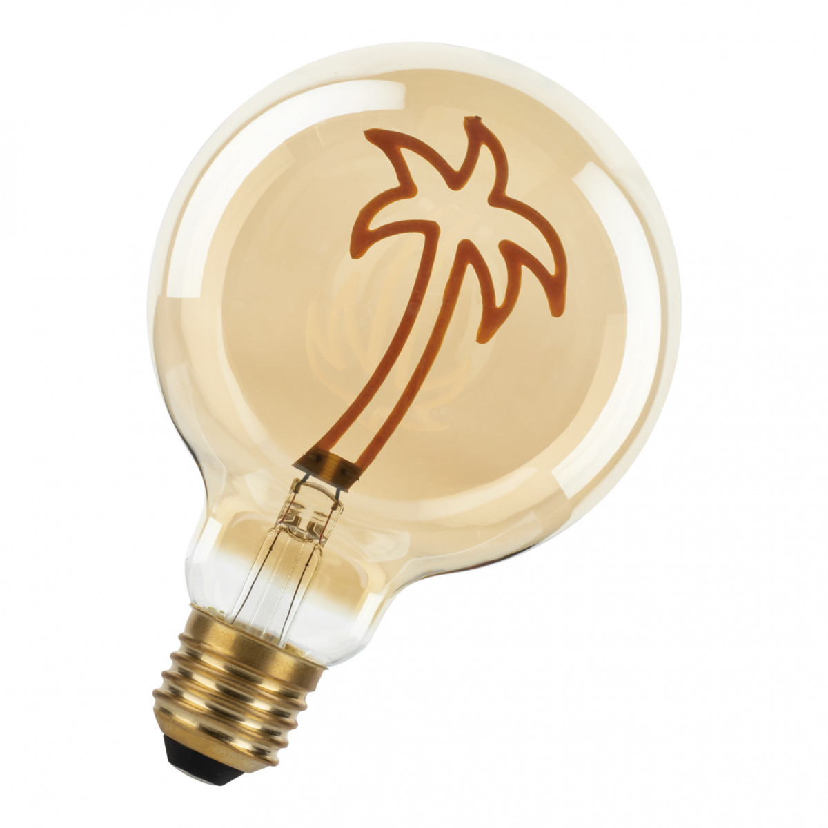 Bailey Effects by Bailey lights Led Silhouette palm G95 e27 dim 2W 90LM 920 goud