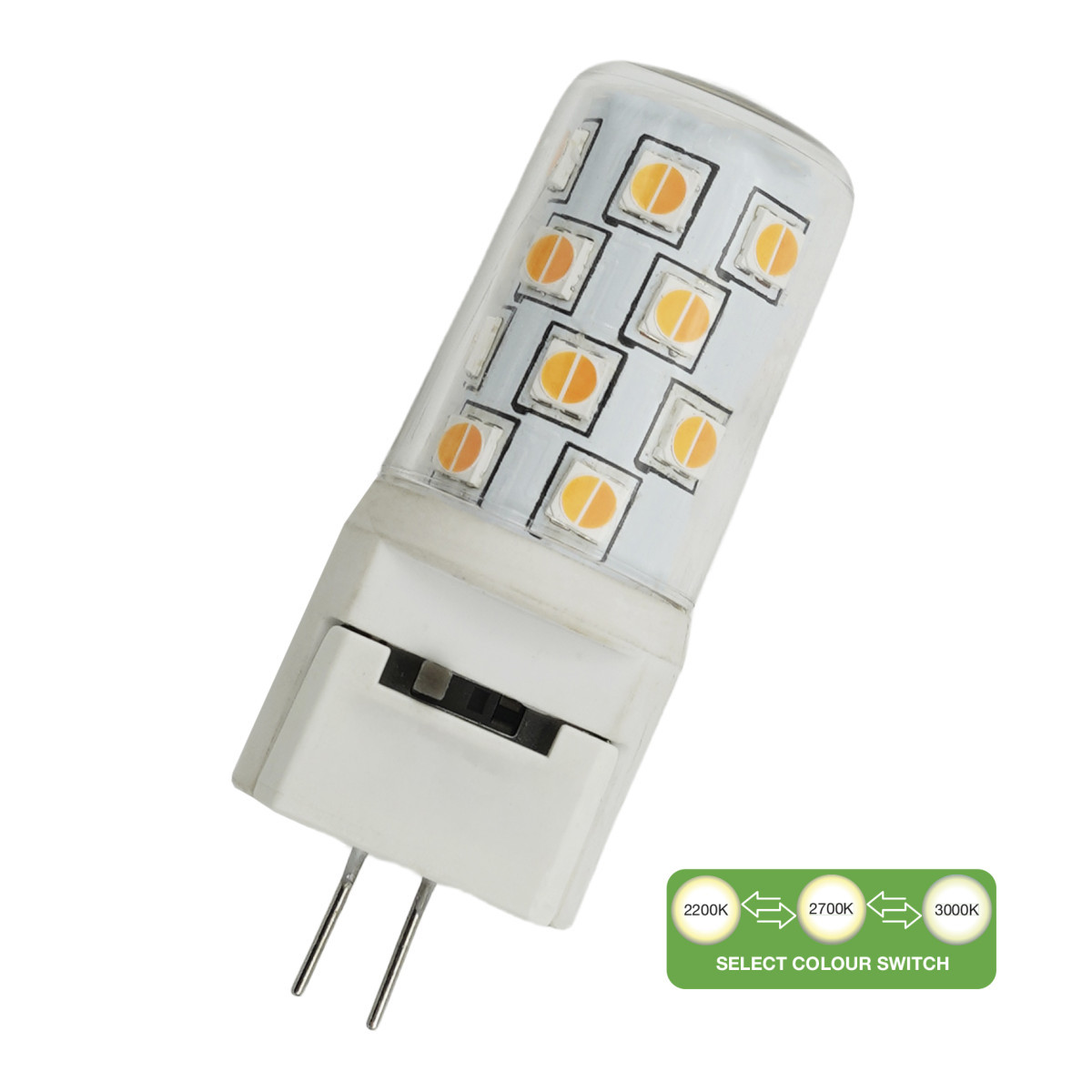 Bailey LED Capsule LV Led G4 switch dim 12V 3W (26W) 270LM 922-930 helder