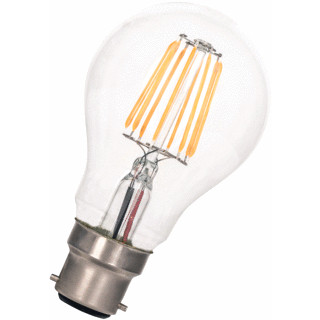 Bailey Led filament GLS led-lamp B22D 8W peer 827 2700K 900LM dimbaar