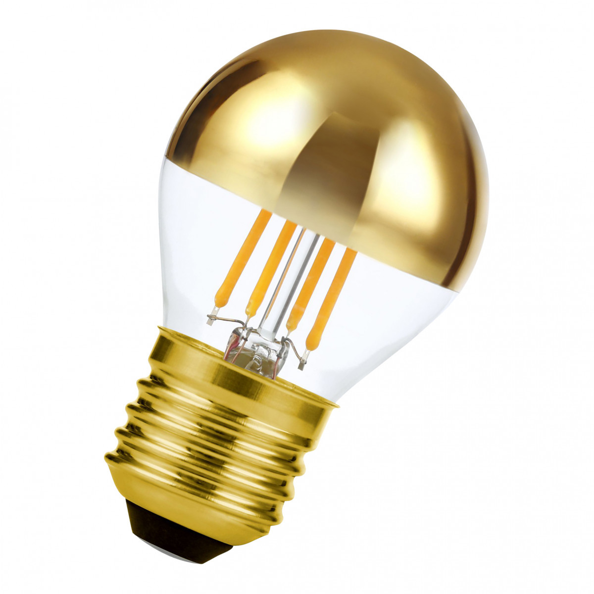 Bailey LED Filament ball Led Fil G45 e27 dim 4W (25W) 250LM 925 kopspiegel goud