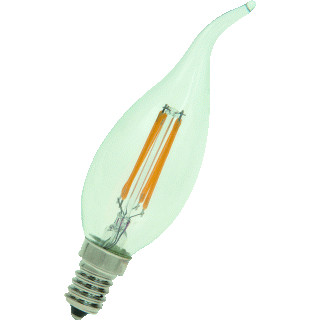 Bailey Led filament candle led-lamp e14 3W kaars 827 2700K 350LM