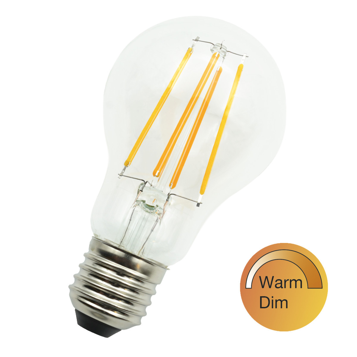 Bailey LED Filament GLS Led Fil warmdim a60 e27 4W (40W) 470LM 927-922 helder