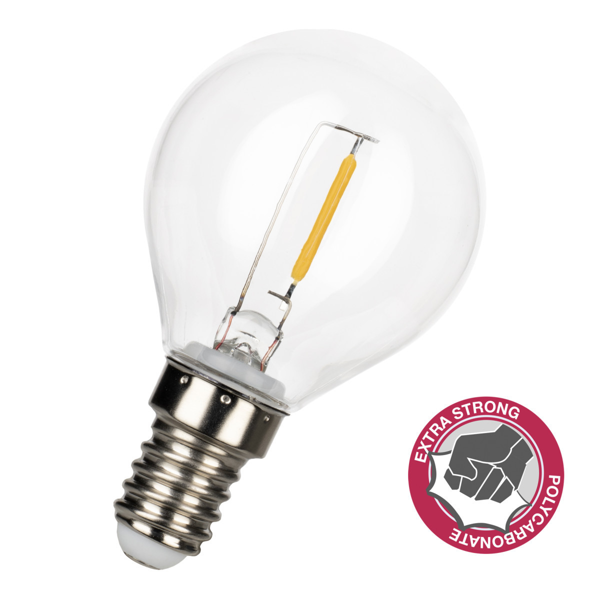Bailey LED Filament safe Led Fil safe G45 e14 1W (9W) 80LM 827 PC helder