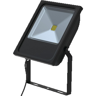 Bailey LED FLOOD ZWART 50W 3000K