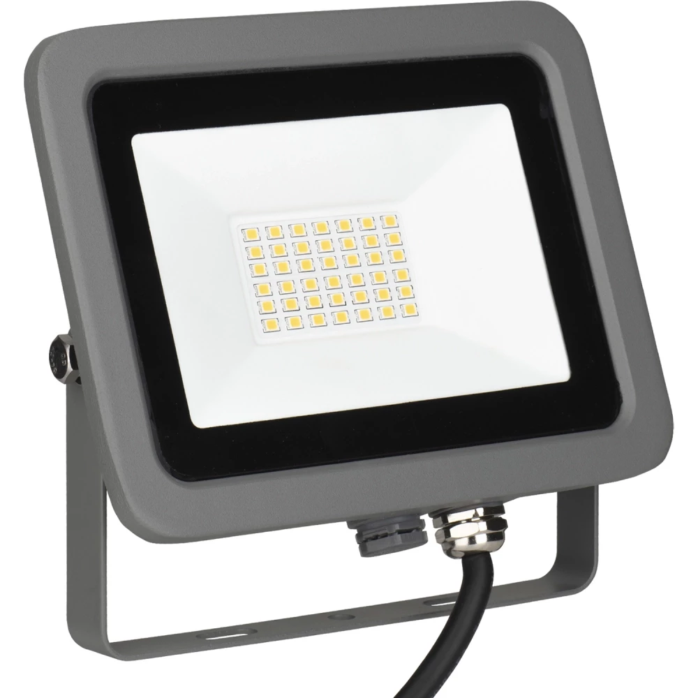 Bailey LED Floodlight Led Schijnwerper grijs 2.0 30W 3000LM 3000K