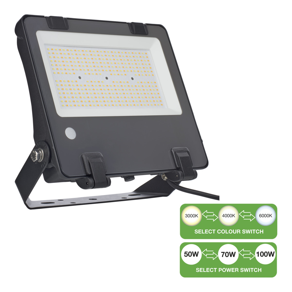 Bailey LED Floodlight Led Schijnwerper switch 50W-100W 7000-14000LM 3000K-6500K