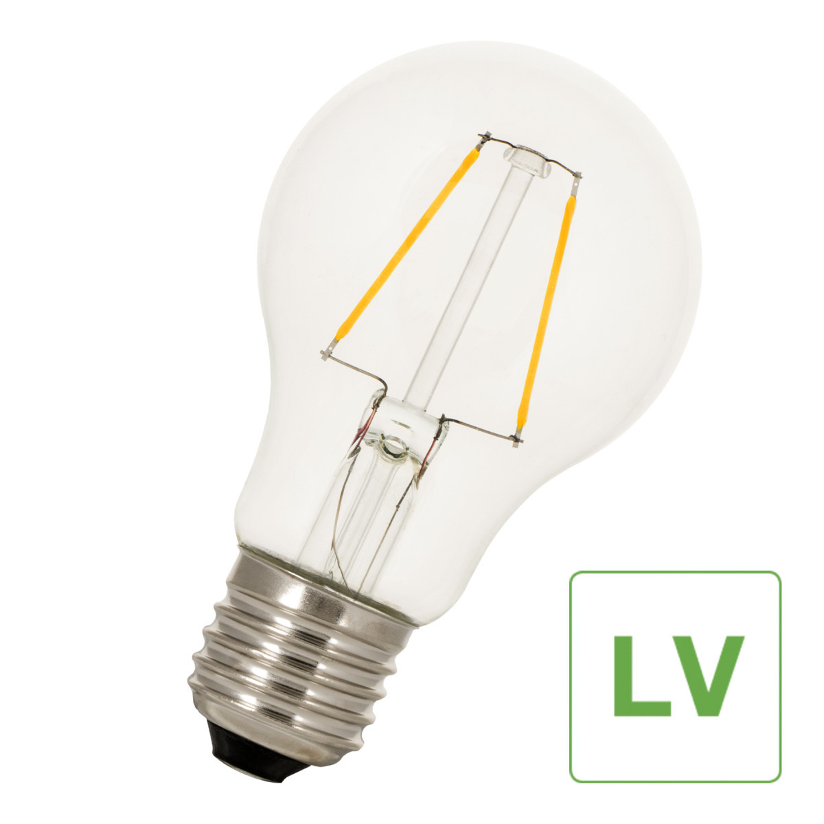 Bailey Low voltage LED filament Led Fil a60 e27 12V-24V ac/DC 1W 130LM (14W) 827 helder