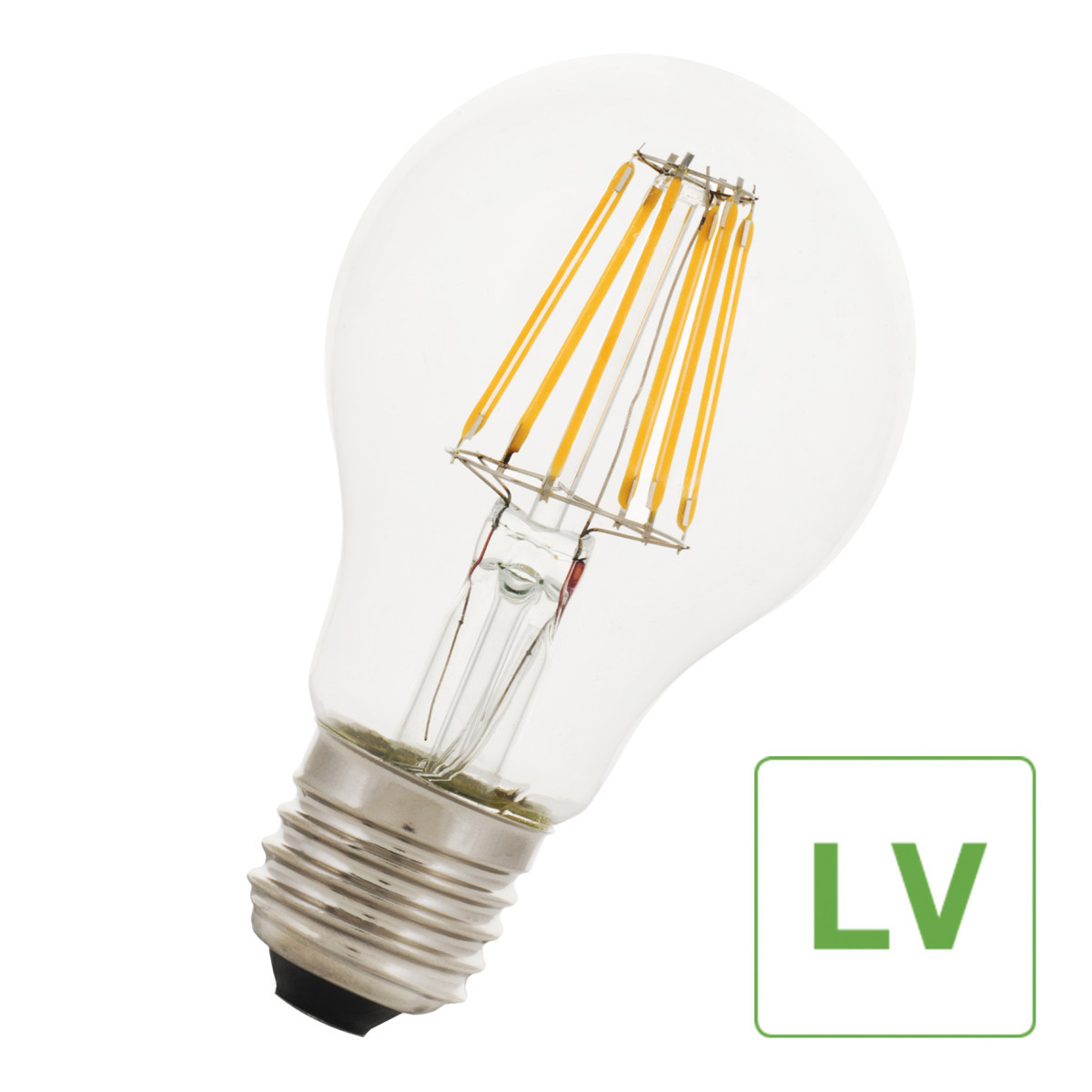 Bailey Low voltage LED filament Led Fil a60 e27 dim 24V-28V ac/DC 6W 690LM (53W) 827 helder