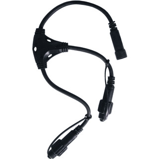 MK 002-121 quickfix QF+ T-verdeler 2 36V 2-ader zwart 142962