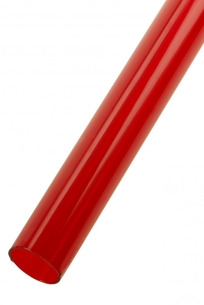 Bailey Polycarbonate cover hoes voor TL-buis 600x28mm rood