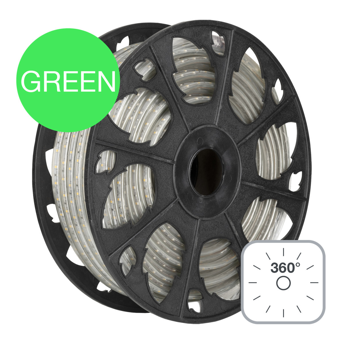 Bailey RoBust LED rope 360 Robust Led rope 360° 25M 5W/M groen ip65