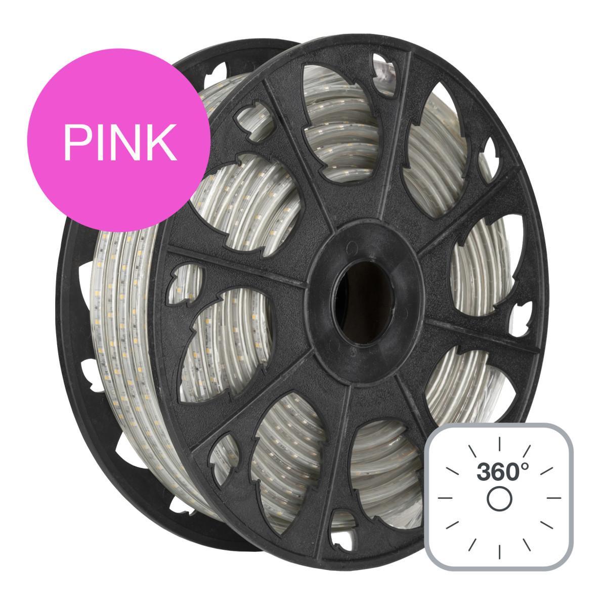 Bailey RoBust LED rope 360 Robust Led rope 360° 25M 5W/M roze ip65